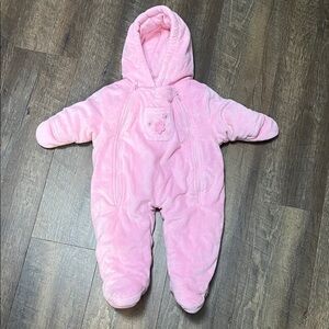 Vintage thick fleece bunting suit